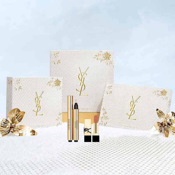 YSL Touche Éclat Radiant Touch with Rouge Pur Couture Miniature