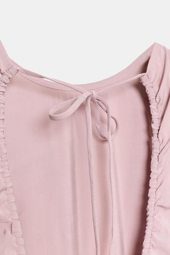 Zara Flowing Midi Dress (Dusty Mauve)