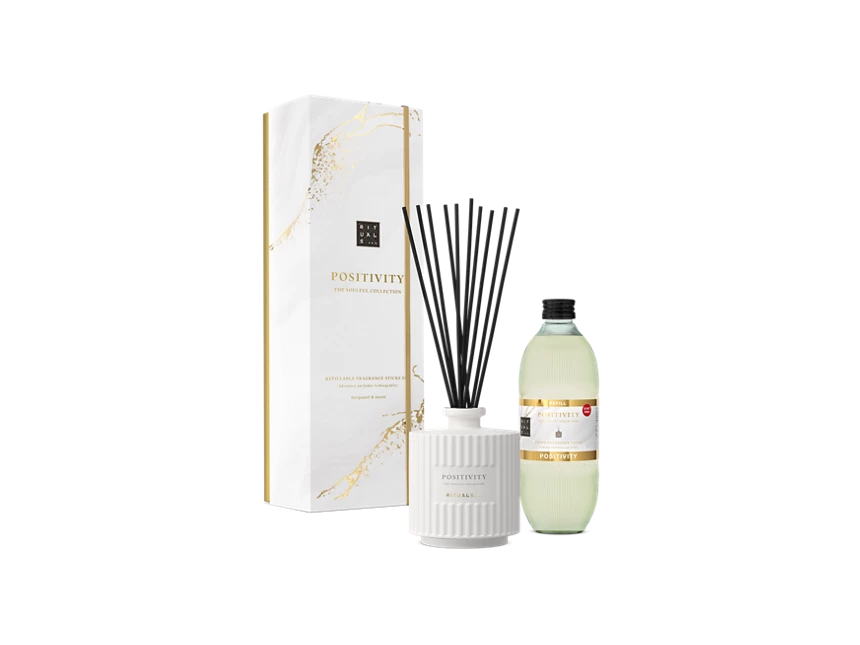 Rituals Refillable Fragrance Sticks Set in Bergamot & Neroli (500ml)