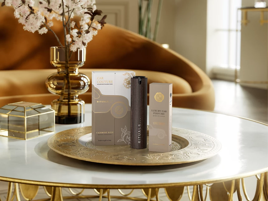 Rituals Luxury Car Perfume Kit in Cashmere Rose