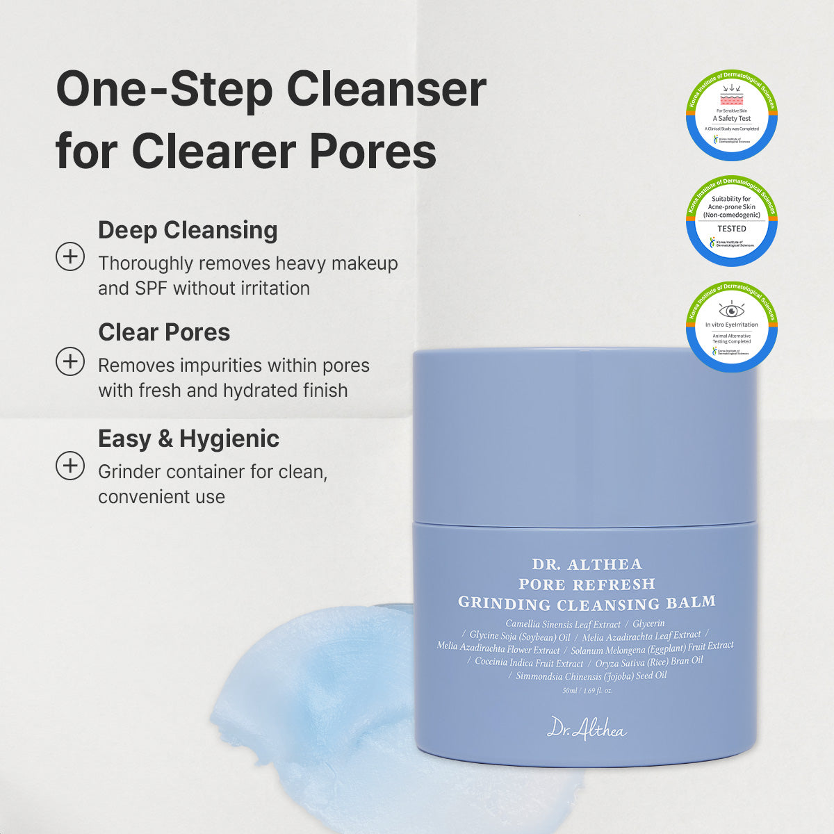 Dr. Althea Pore Refresh Grinding Cleansing Balm