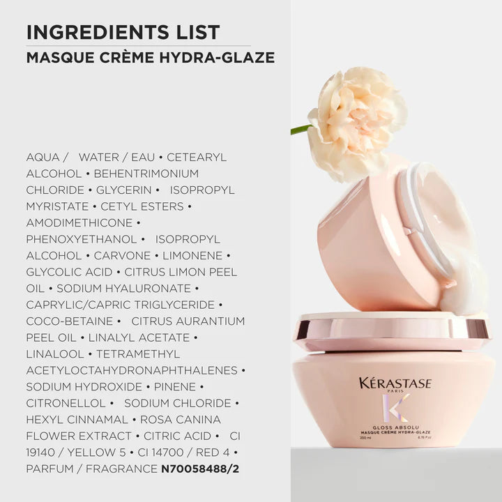 Kérastase Gloss Absolu Masque Crème Hydra-Glaze Hair Mask 200ml