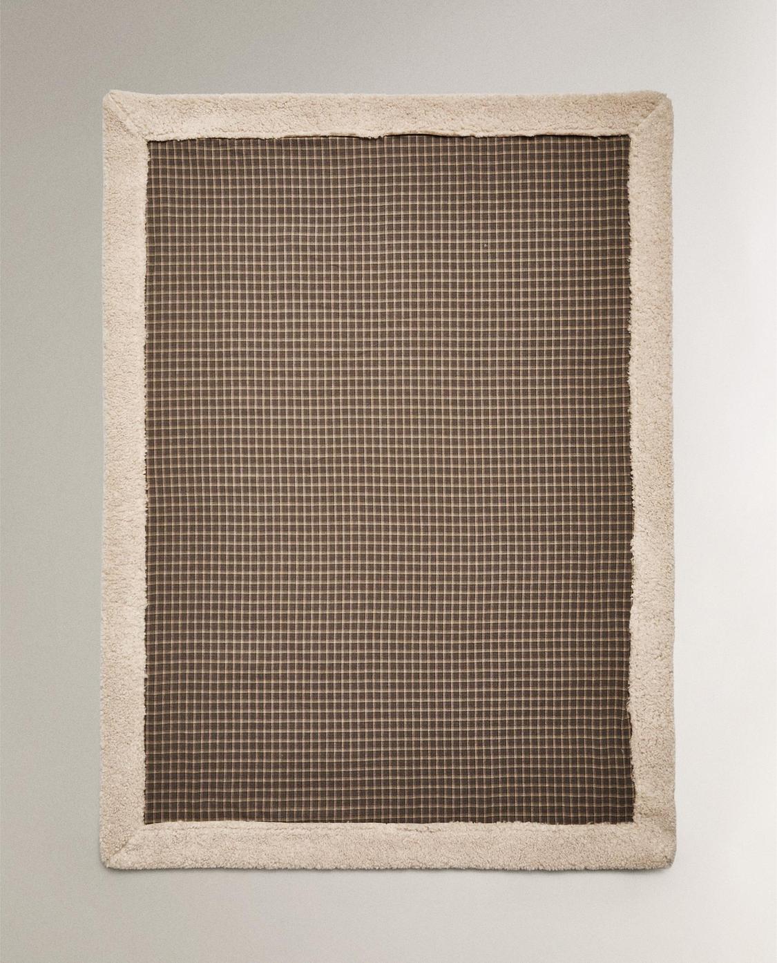 Zara Home Check Pet Throw