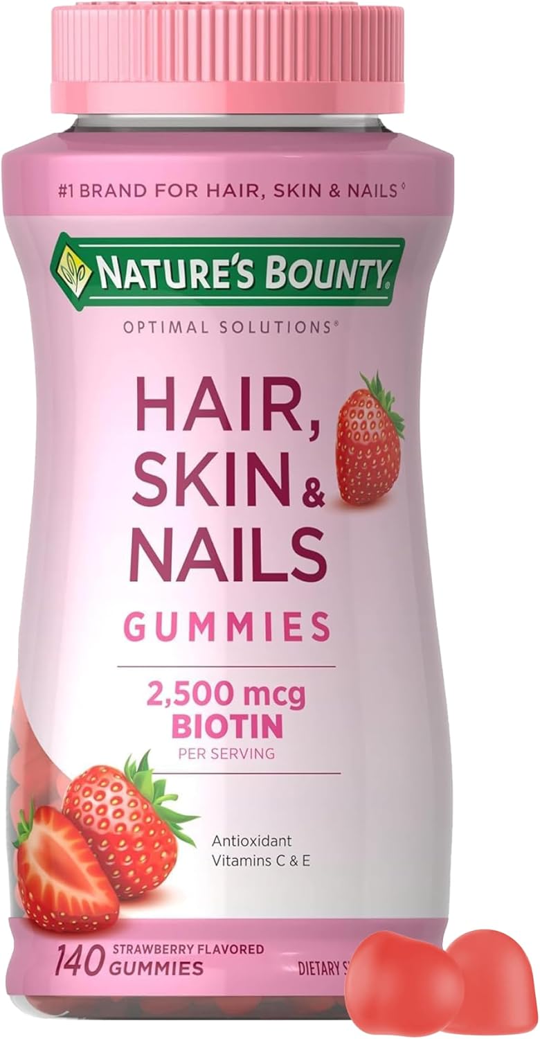 Nature's Bounty Dual Action Multi and Beauty Multigummies with Biotin 2500mcg