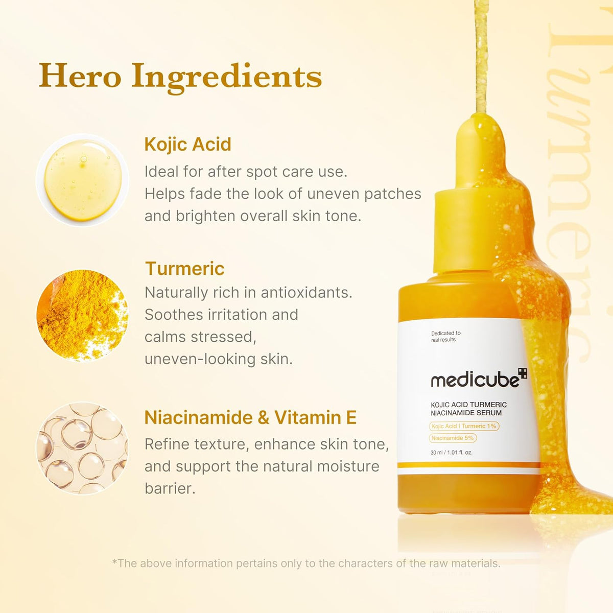 medicube Kojic Acid Turmeric Brightening Serum