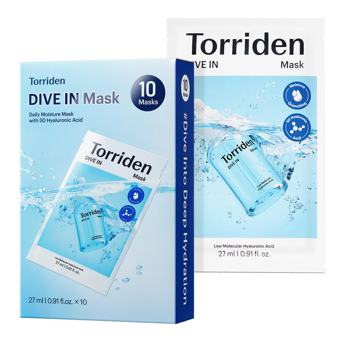 Torriden Dive In Hyaluronic Acid Sheet Mask