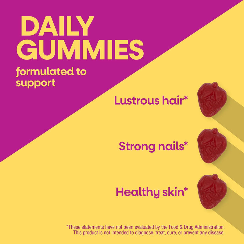 Nature's Bounty Hair Skin & Nails Gummy Multivitamin (50mg)