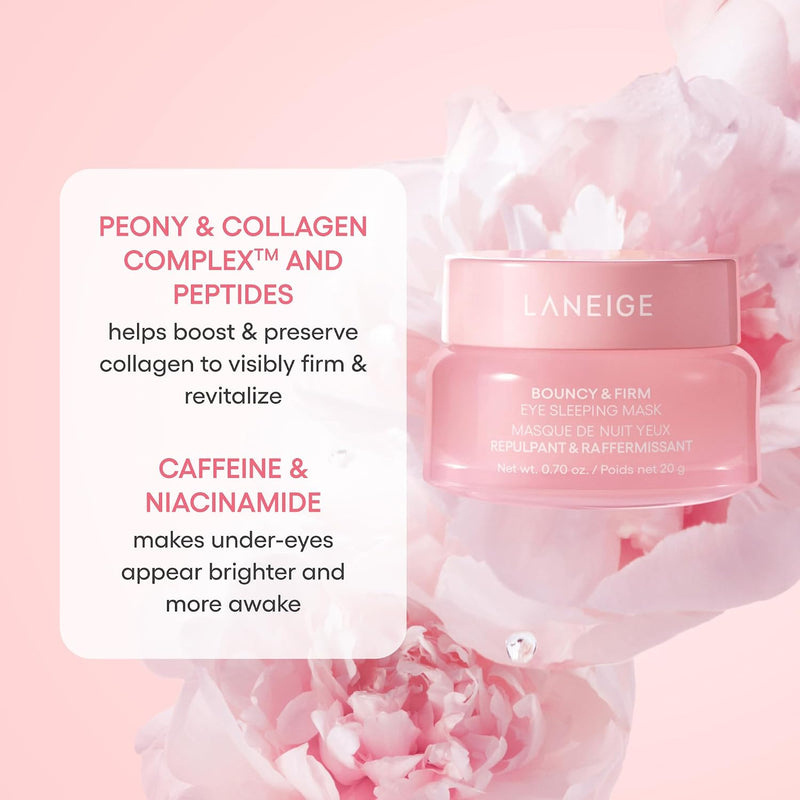 Laneige Plump & Hydrate Trio (Water, Eye and CICA Sleeping Masks)