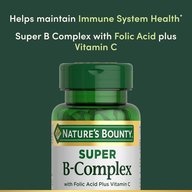 Nature's Bounty B-Complex with Vitamin C Energy Support Tablets