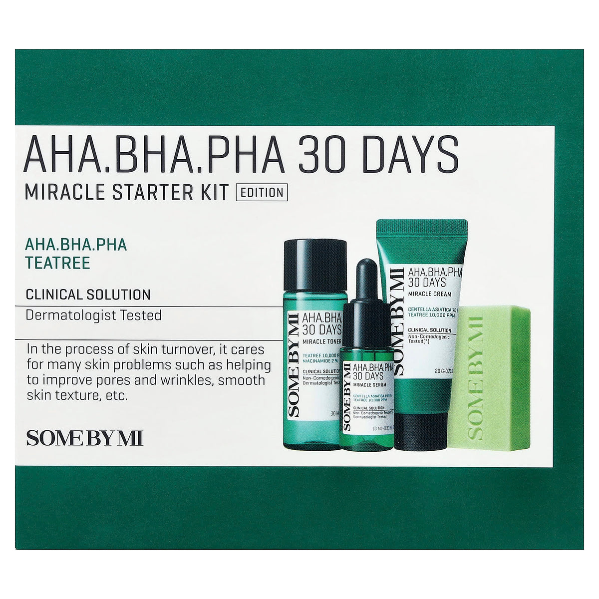 Some By Mi Miracle Starter Kit (AHA/BHA/PHA)