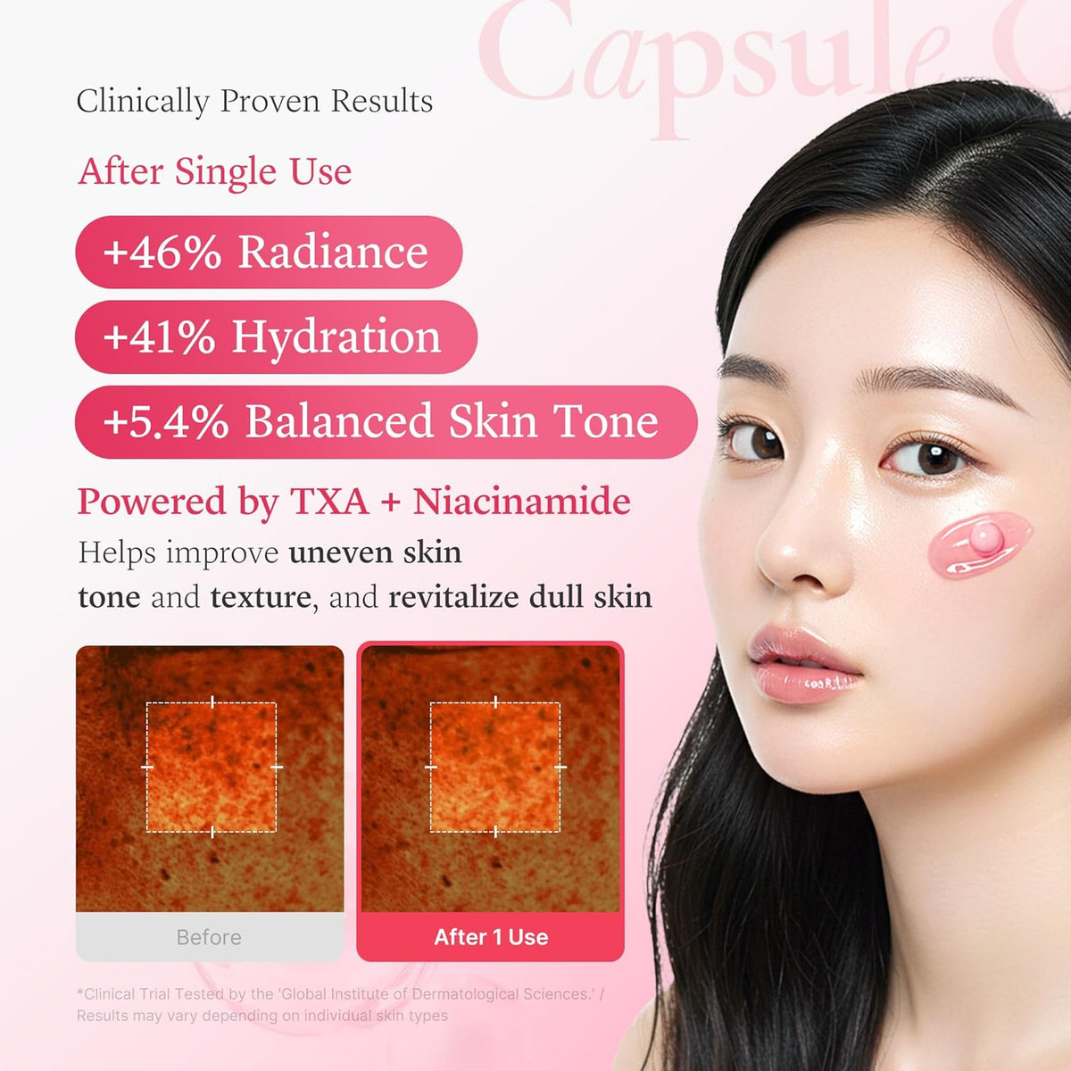 medicube TXA Niacinamide Capsule Cream