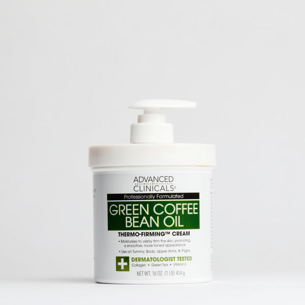 Advanced Clinicals Green Coffee Bean Oil Thermo Firming Cream 454g