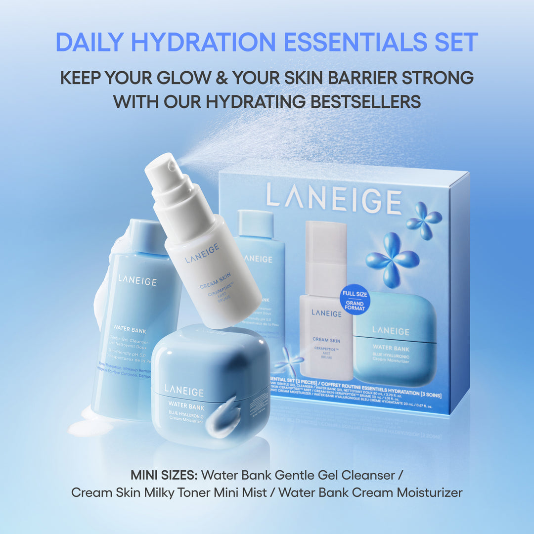 Laneige Daily Hydration Set (Cleanser, Mist and Cream)
