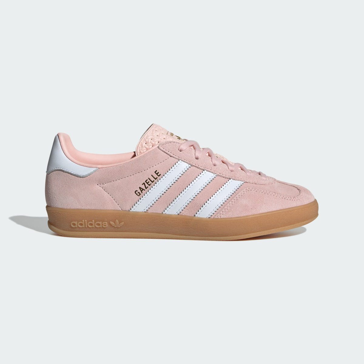 adidas Originals Gazelle Indoor Sneakers (Pink/White)