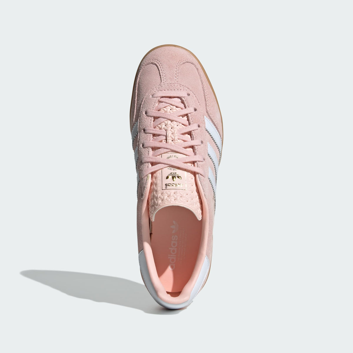 adidas Originals Gazelle Indoor Sneakers (Pink/White)