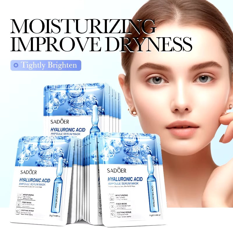 SADOER Hyaluronic Acid Ampoule Serum Facial Mask