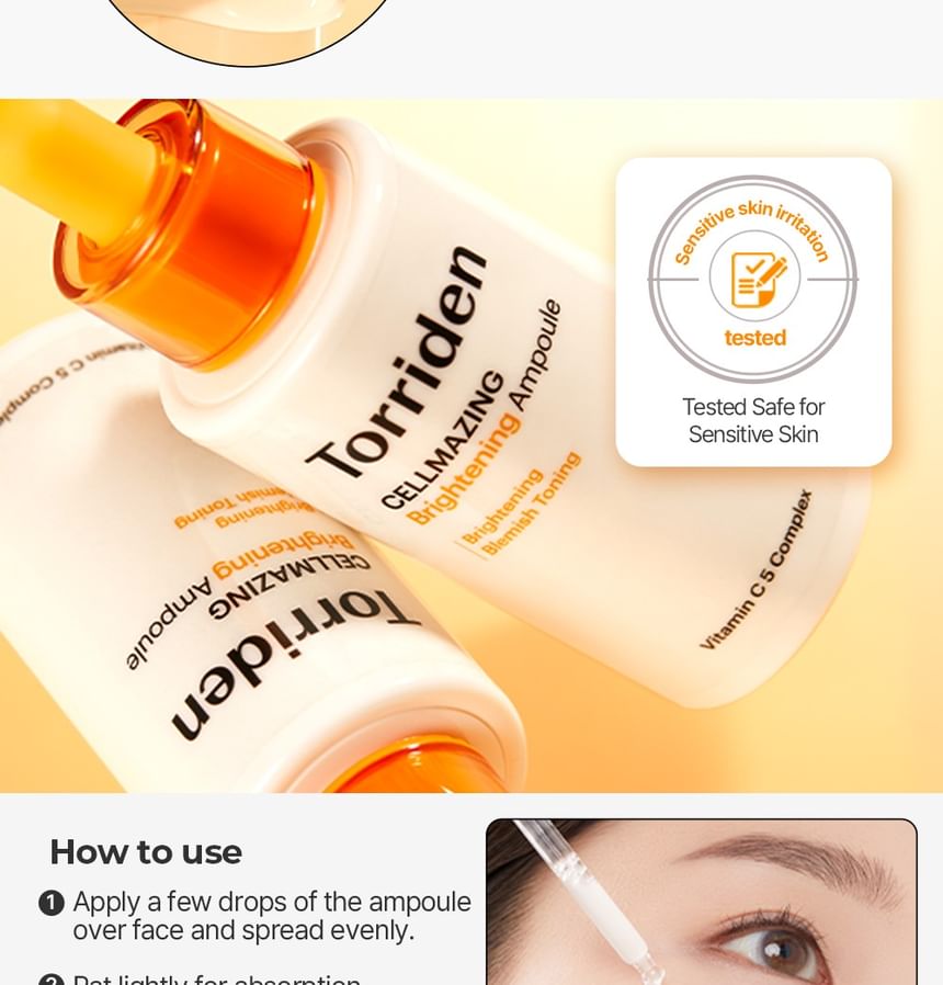 Torriden Cellmazing Brightening Ampoule