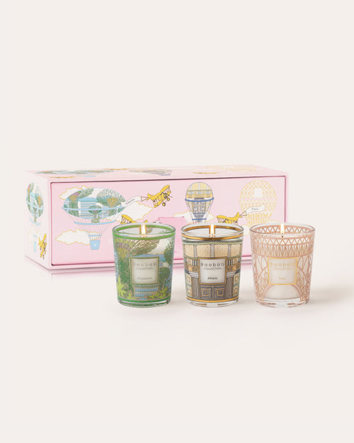 Baobab Collection Scented Candle Trio (Athens, Singapore, Paris)