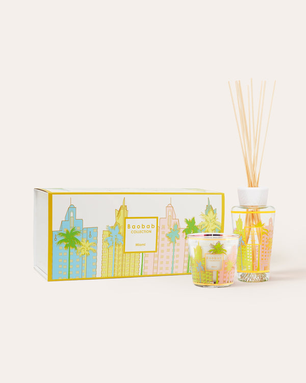 Baobab Collection Miami Gift Box (Candle and Diffuser)