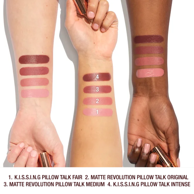 Charlotte Tilbury Glossy Lip Kit Pillow Talk Mini