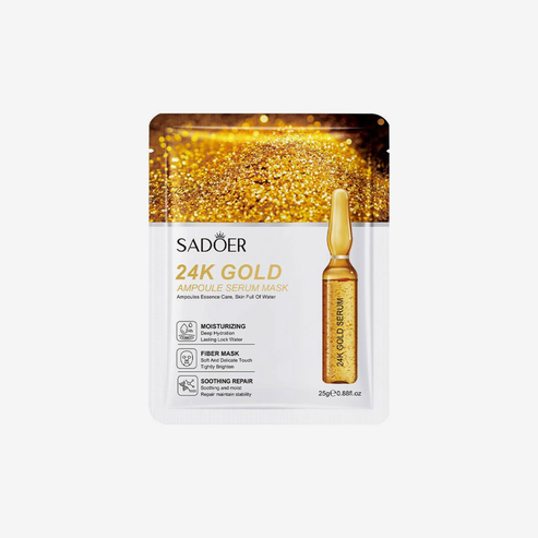 SADOER 24K Golden Ampoule Serum Facial Mask