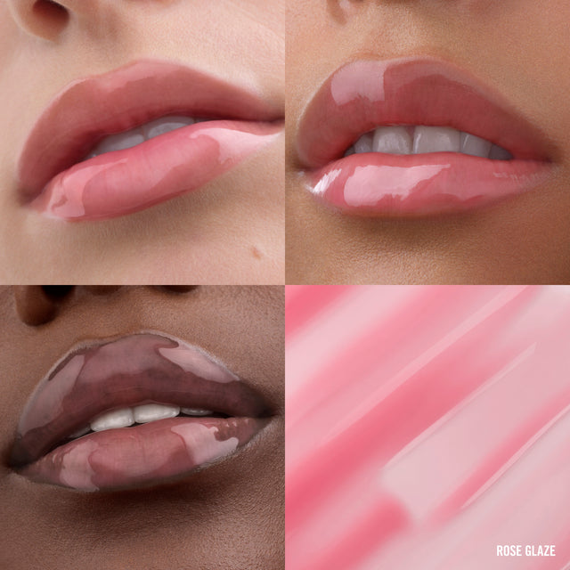 Makeup by Mario Supershine Lip Gloss Duo in Rose Gold & Rose Glaze