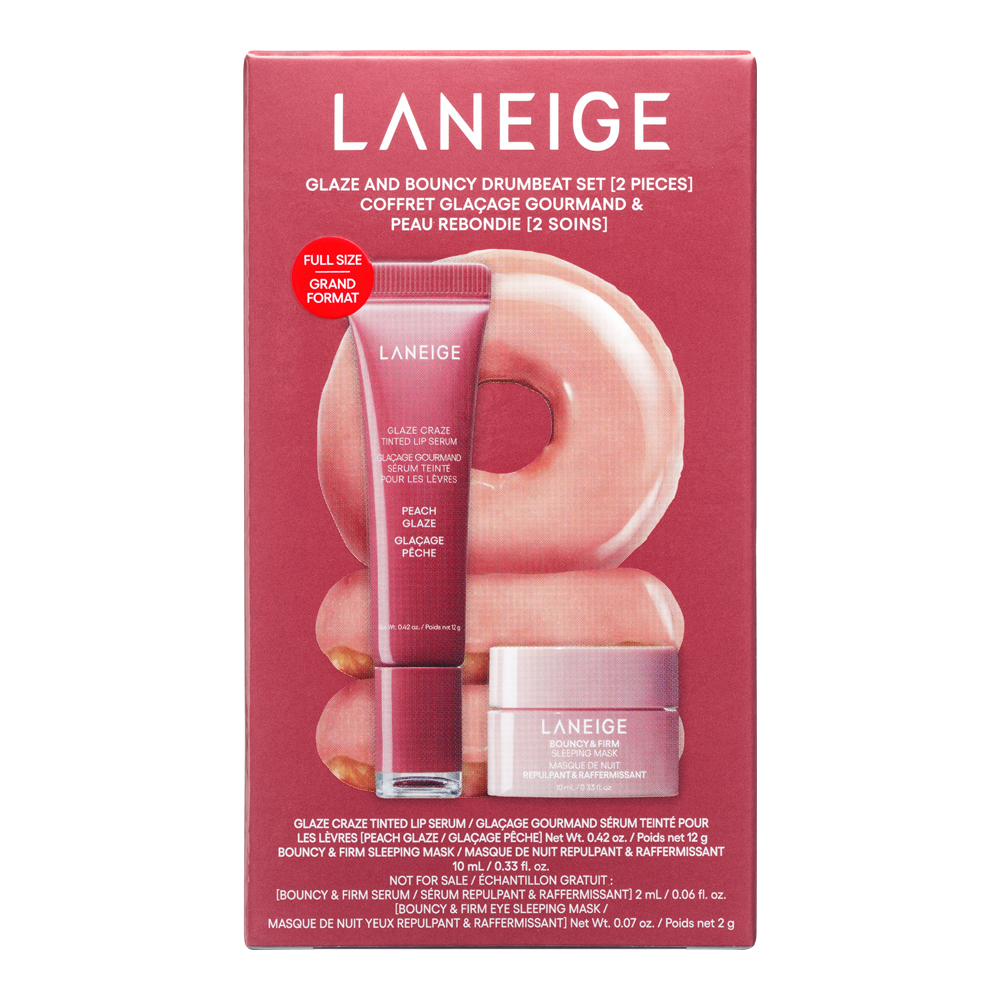 Laneige Glaze & Bouncy Drumbeat Set
