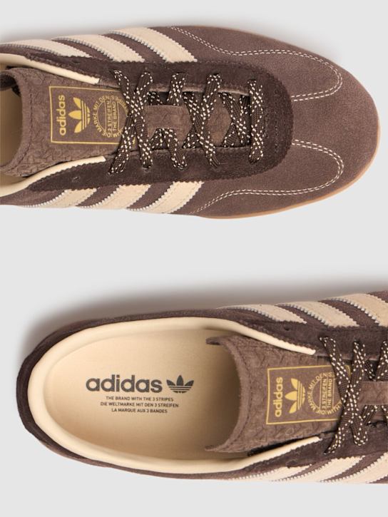 adidas Originals Ltd Ed Gazelle Low Pro Indoor Sneakers (Gentle Terra)