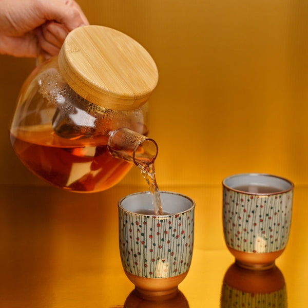 Tea Shop All-in-One Bamboo Teapot 1L