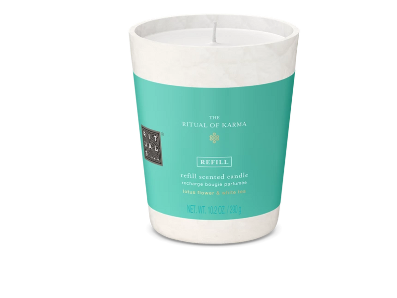 Rituals Ritual of Karma Scented Candle in Lotus Flower & White Tea