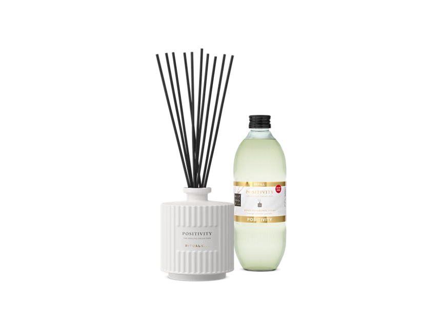 Rituals Refillable Fragrance Sticks Set in Bergamot & Neroli (500ml)