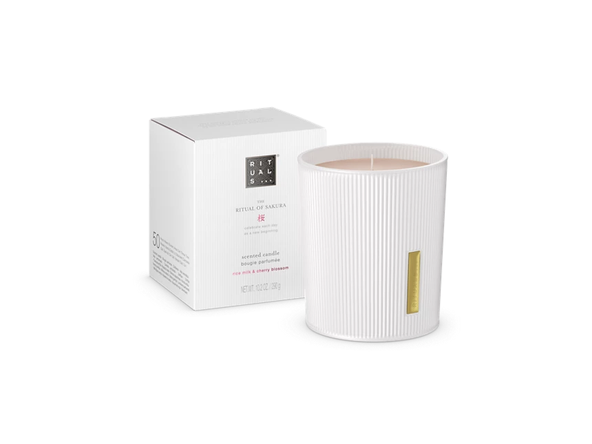 Rituals Ritual of Sakura Scented Candle in Rice Milk & Cherry Blossom