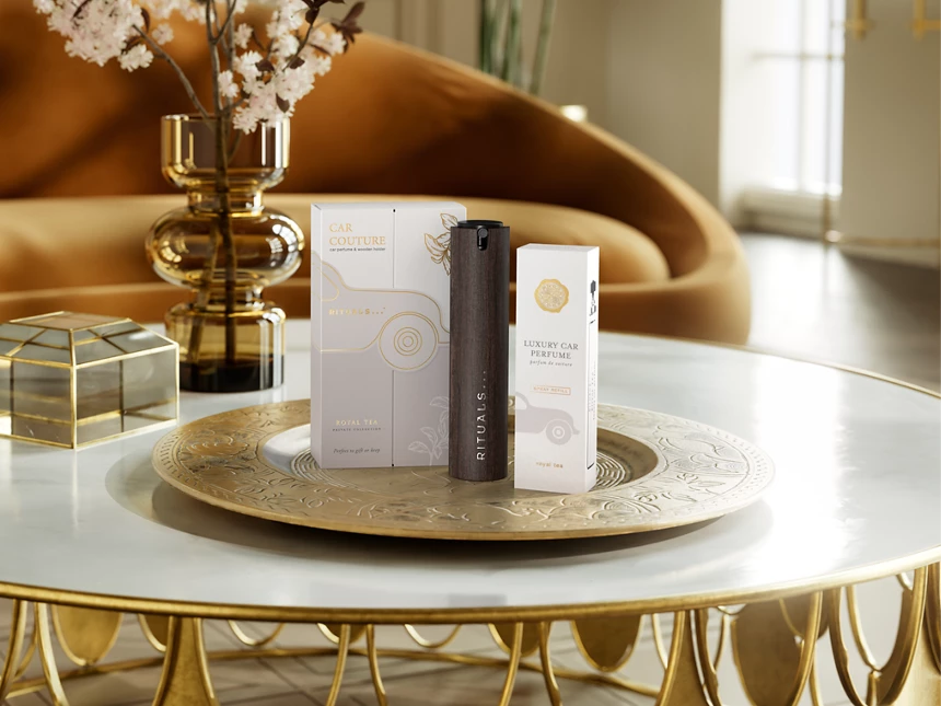 Rituals Luxury Car Perfume Kit in Royal Tea