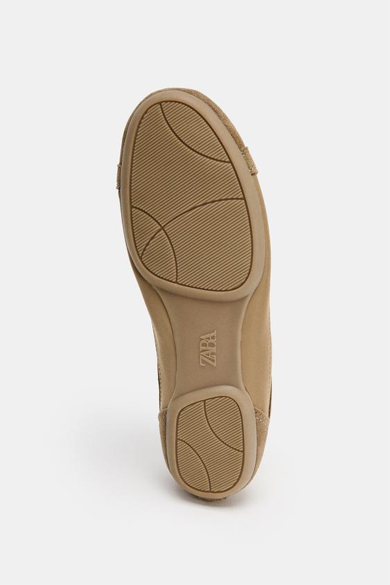 Zara Soft Derby Trainers (Brown)