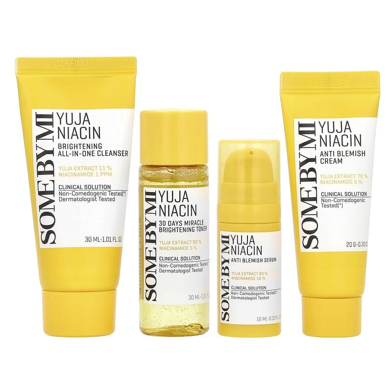 Some By Mi Yuja Niacin Anti Blemish Starter Kit 4 pcs