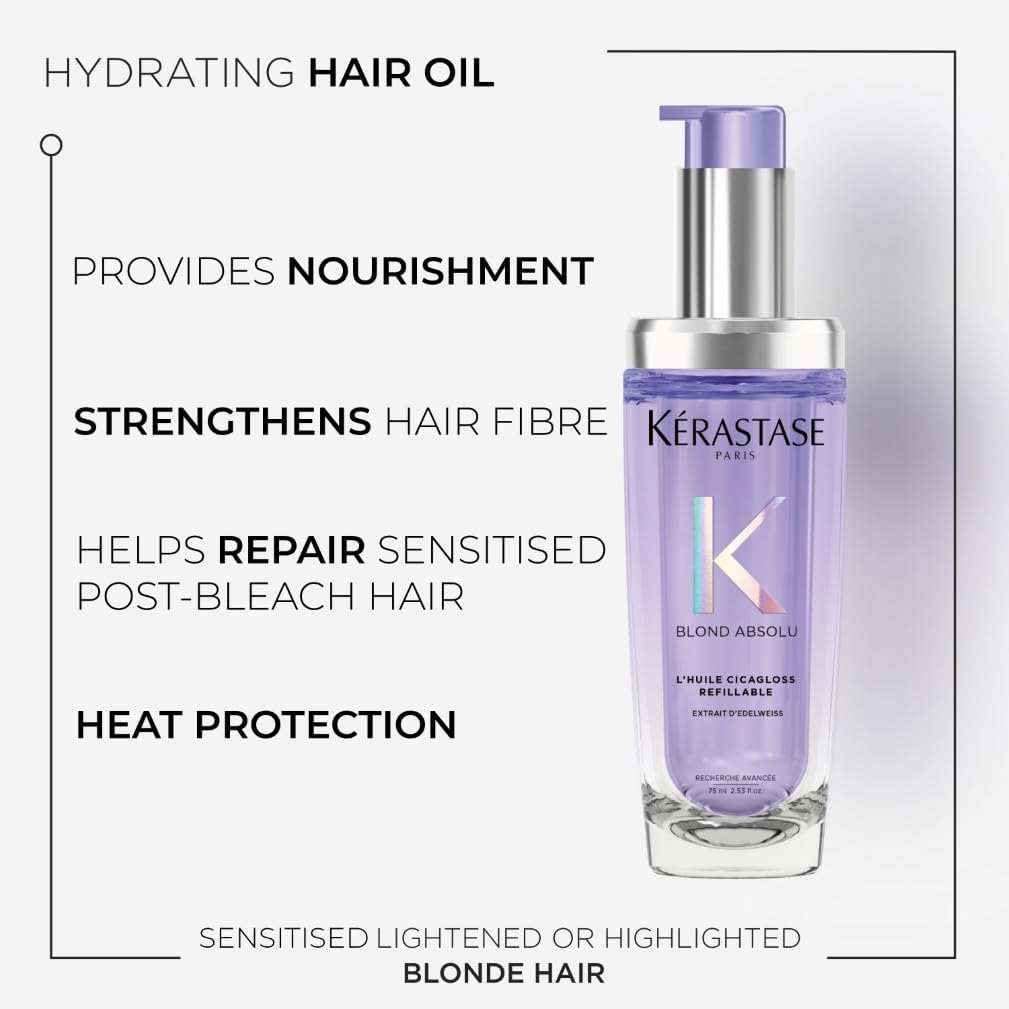 Kérastase Blond Absolu L'Huile Cicagloss (Extrait d'Edelweiss) 75ML