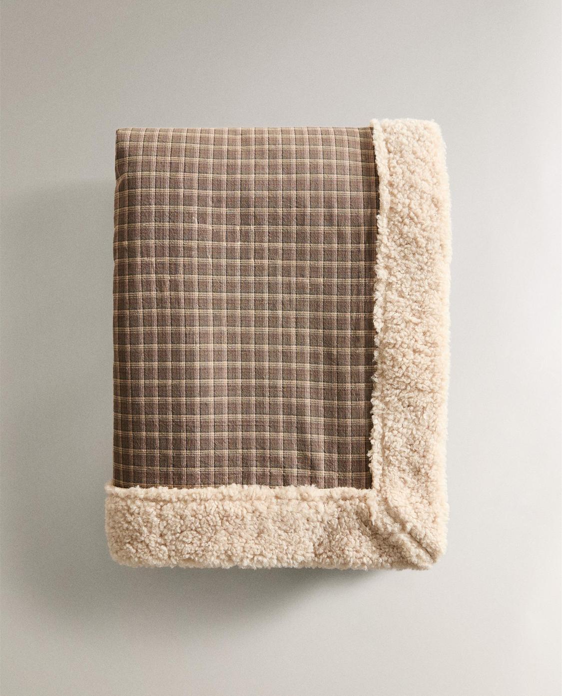 Zara Home Check Pet Throw