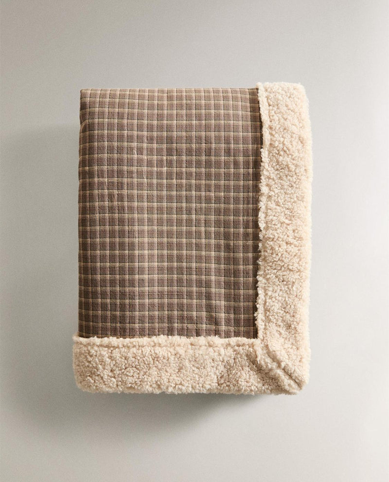 Zara Home Check Pet Throw