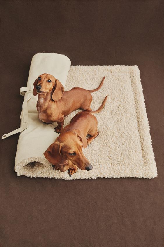 Zara Home Roll-Up Floor Pet Blanket