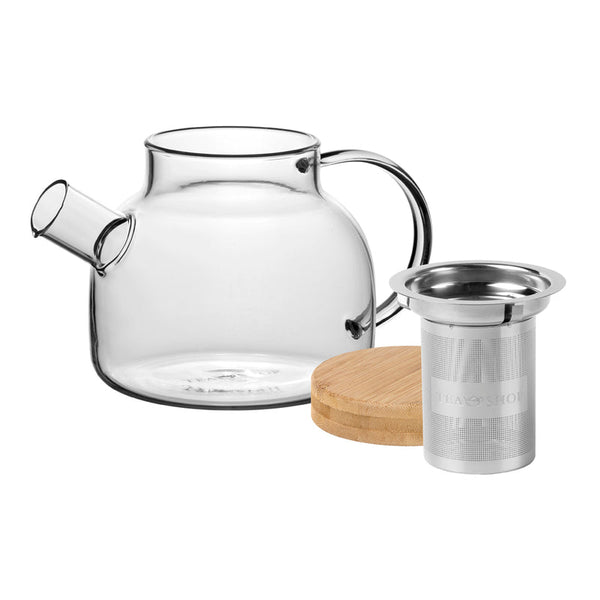 Tea Shop All-in-One Bamboo Teapot 1L
