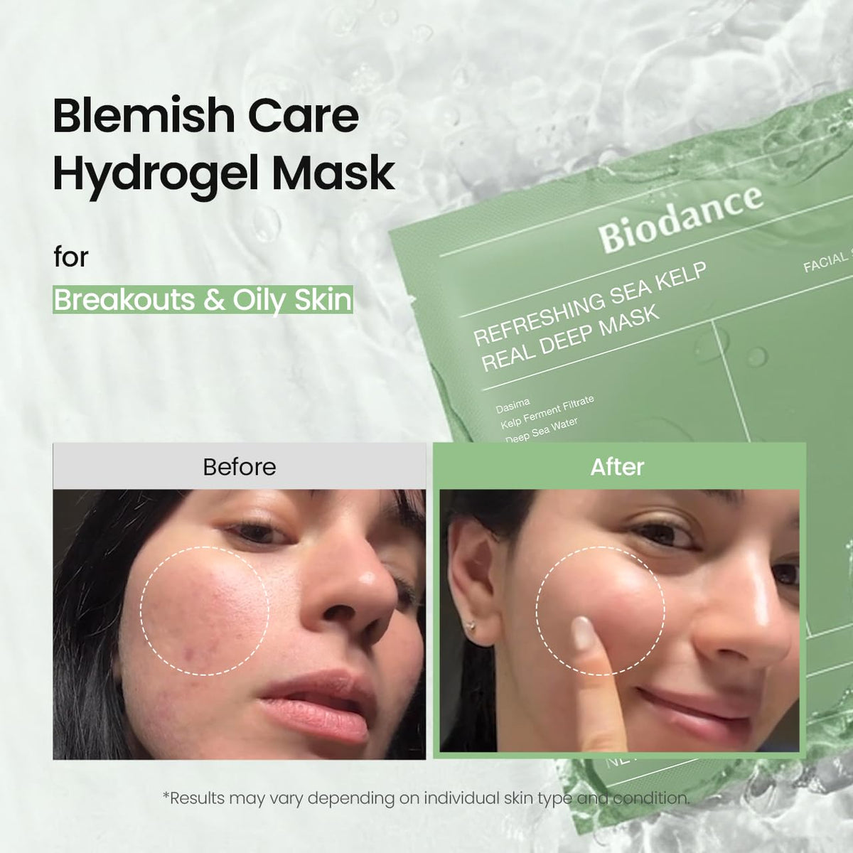 Biodance Refreshing Sea Kelp Real Deep Mask (Calming & Purifying)