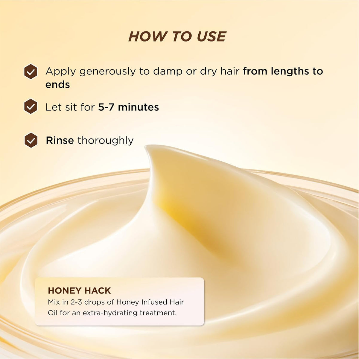 Gisou Honey Gloss Ceramide Therapy Hair Mask