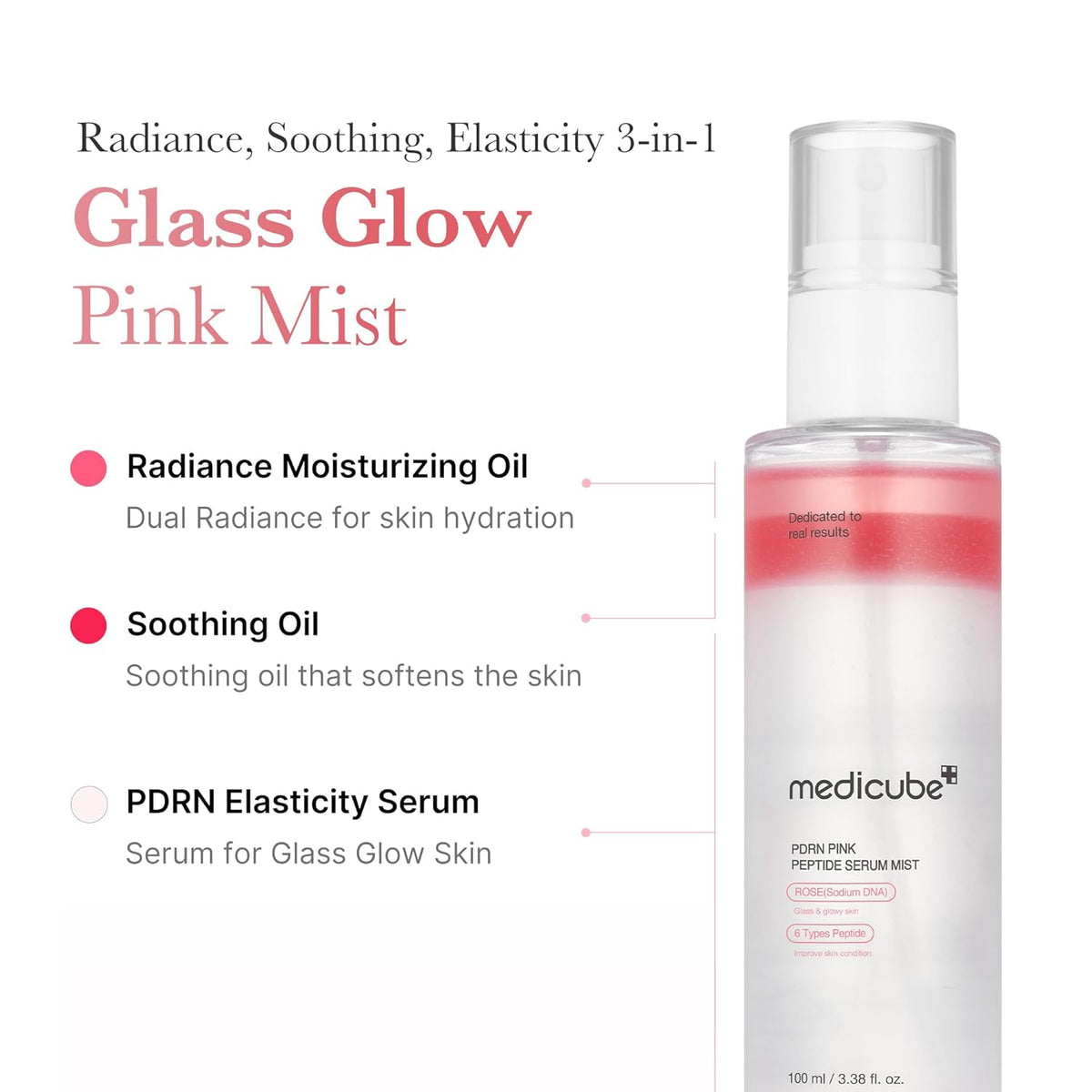 medicube PDRN Pink Glutathione Serum Mist