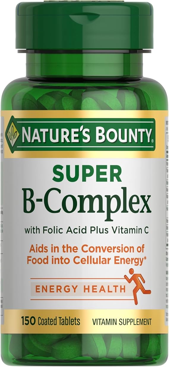 Nature's Bounty B-Complex with Vitamin C Energy Support Tablets