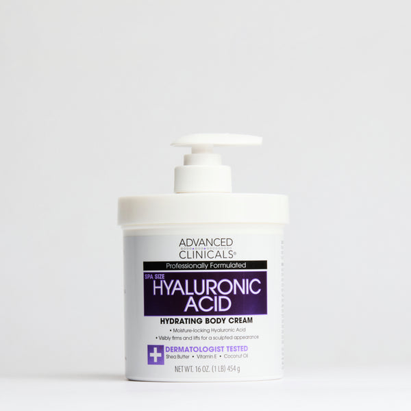 Advanced Clinicals Hyaluronic Acid Hydrating Body Cream