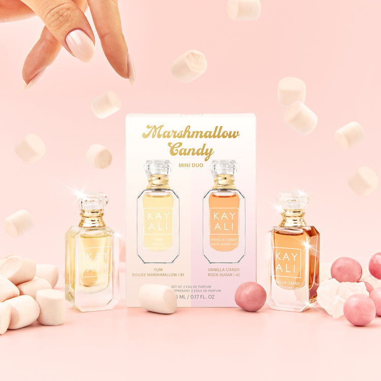 Kayali Marshmallow Candy Mini Duo with Yum Boujee and Vanilla Candy