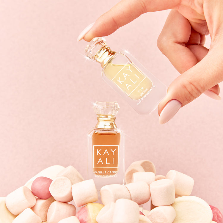 Kayali Marshmallow Candy Mini Duo with Yum Boujee and Vanilla Candy