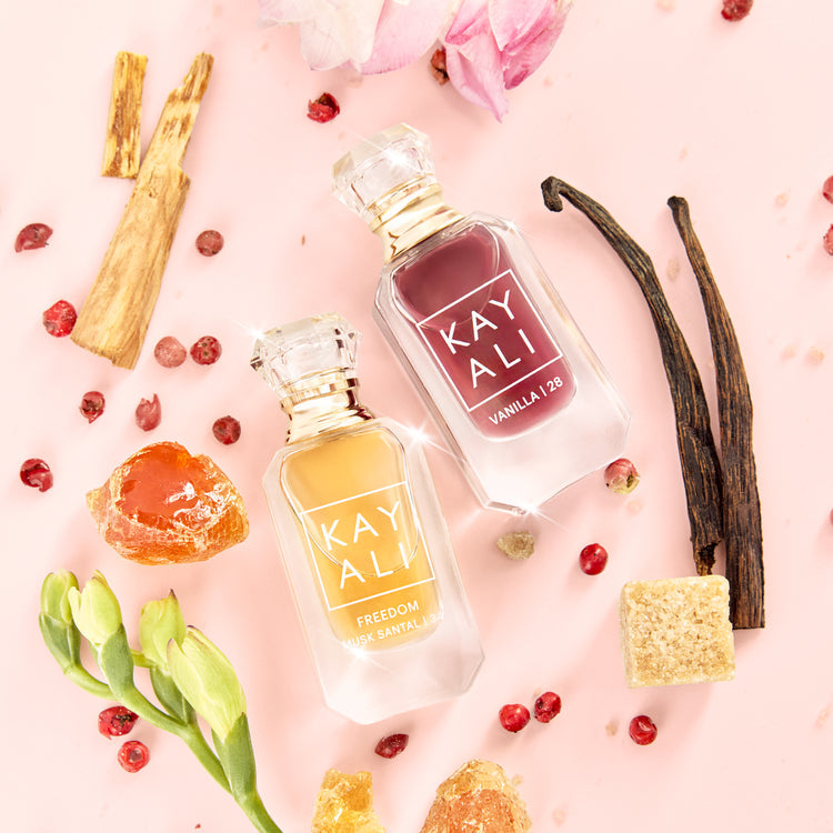 Kayali Vanilla Mush Mini Duo with Vanilla 28 and Freedom Musk Santal 34