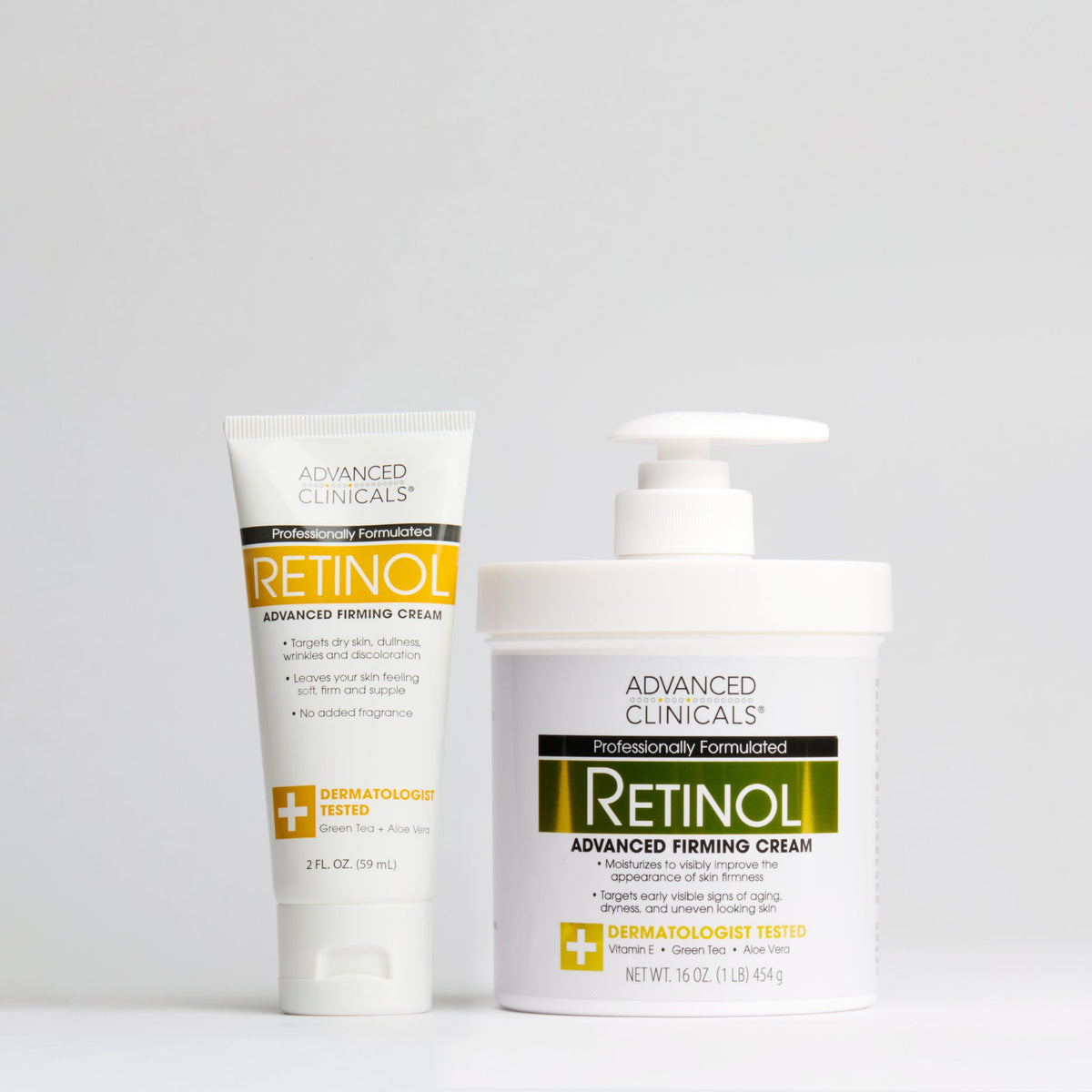 Advanced Clinicals Retinol Advanced Firming Cream 454g