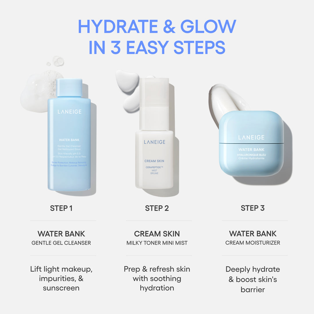 Laneige Daily Hydration Set (Cleanser, Mist and Cream)